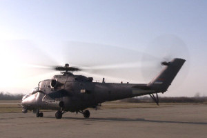 Погледајте како је летети хеликоптером МИ-35, најмоћнијим у Ратном ваздухопловству Војске Србије