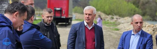 Puzović: Privremeni nasip u Brodarevu do trajnog rešenja
