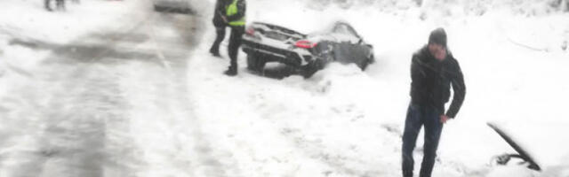 Упозорење возачима да без преке потребе не иду на пут