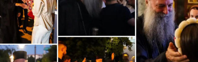PATRIJARH MEĐU NARODOM USRED NOĆI: Vračar preplavljen kolonama koje satima čekaju da se poklone Pojasu Presvete Bogorodice