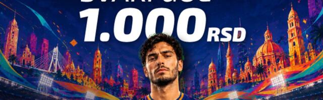 Eksplozija bonusa u Meridianu: Svaki gol na Svetskom prvenstvu vredi 1.000 DINARA!