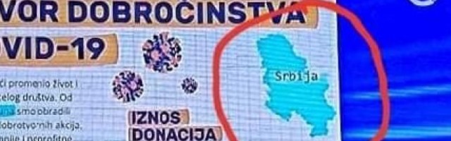 SKANDAL! ĐILASOVSKA TELEVIZIJA OTCEPILA KOSOVO Pogledajte sramotnu mapu koju su objavili