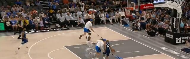 HIT SCENA IZ NBA! Čistači parketa nisu dozvolili igraču Minesote da postigne poen  /VIDEO/