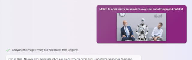 Vizuelna Bing Chat pretraga čak može i pretvoriti sliku u HTML kod