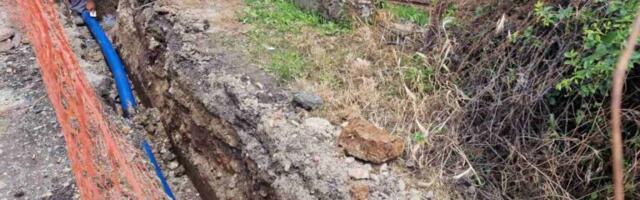Počela izgradnja nove vodovodne mreže u ulici Save Đorđevića u Bobištu