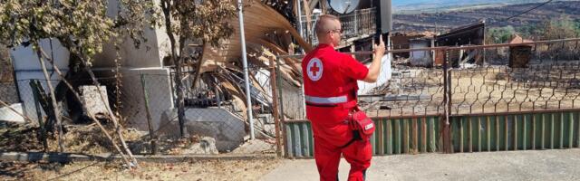 Crveni krst počinje isplatu pomoći domaćinstvima pogođenim požarima na jugu Srbije