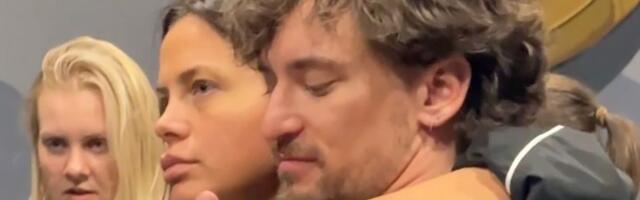 Milica Pavlović u 4 ujutru snimljena u zagrljaju zgodnog Hrvata! On je mazio po ruci, a onda...