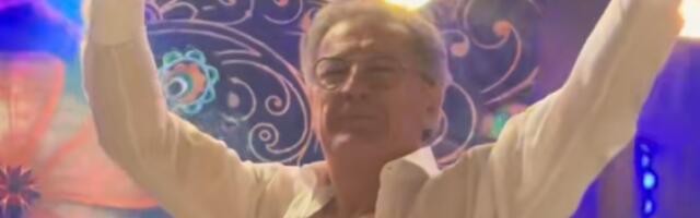 Raspojasanog Mamića obezbeđenje skidalo sa stola - Lumpovao do kasno u noć (VIDEO)