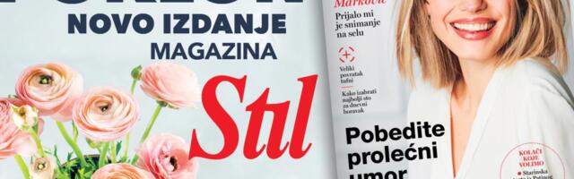 U NEDELJU, 15. MARTA NE PROPUSTITE NOVO IZDANJE PORODIČNOG MAGAZINA STIL!