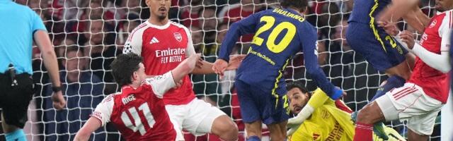 Arsenal prvi finalista Lige šampiona! Saka odveo "tobdžije" u Budimpeštu, Čolu nije prošao "autobus" (VIDEO)