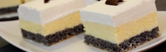 Ledene kocke sa makom: Kremasto osvežavajući desert