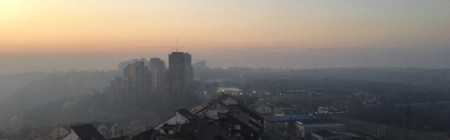 Vazduh u Beogradu nezdrav, nivo otrovnih čestica trenutno 155