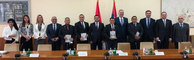 Dr. Ferid Bulić primio visoku međuparlamentarnu delegaciju Indonezije u Palati Srbija u Beogradu