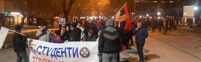 „Beogradski sindikat“ uz studente i građane na protestu u Blacu