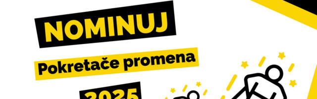 Konkurs za dodelu nagrada “Pokretač promena” za 2025. godinu