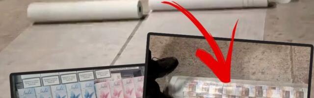 POKUŠALI DA PRENESU 2.500 PAKLICA CIGARETA! Krio ih u mrežici za fasadu - ŠOKANTNA ZAPLENA NA GRANIČNIM PRELAZIMA! (FOTO)