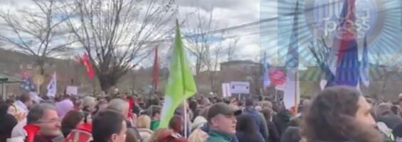 Protest u Novom Pazaru zbog hapšenja studenata