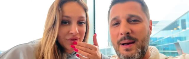 Na trpezi nema čega nema: Luna Đogani i Marko Miljković pokazali kako provode Prvi maj