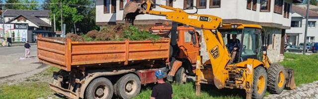 Saradnja Opštine Sjenica i TIKA – Završni radovi na platou Sjeničke kuće