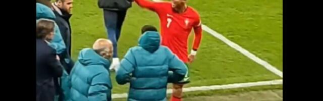 Ronaldo besan: Psovke, pa PRETNJE sudiji (VIDEO)