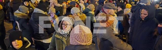 Pozdrav studentima u Orašcu: Pomaže Bog junaci! Dobrodošli ste nam!