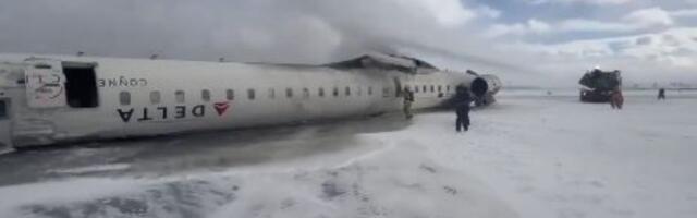 Užas na aerodromu: Pao avion (FOTO, VIDEO)