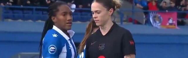 Fudbalerka kažnjena jer je dirala protiivnicu po međunožju i postavila joj skandalozno pitanje