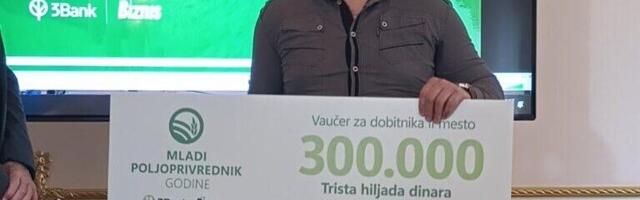 Među najboljim mladim poljoprivrednicima u ovoj godini i Miloš Marjanović iz Nakrivnja