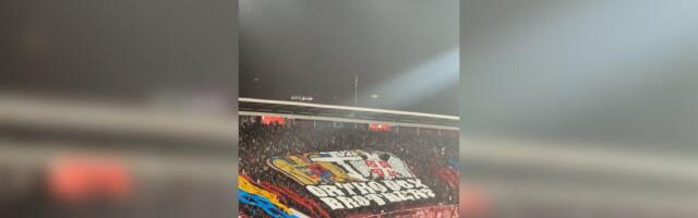 Kakva koreografija - Ovako su Delije dočekale Rumune!