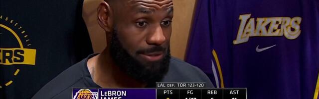 „Neću od toga praviti naviku“ Lebron iskreno o prekidu svog niza od 1.297 uzastopnih utakmica sa dvocifrenim brojem poena