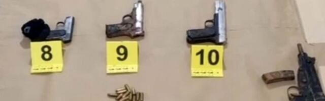 FOTO: Novosađanin u garaži imao više od 17 kg raznih droga, ali i nagazne mine, pištolje, ručnu bombu...