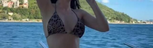 IZAŠAO PRIVATNI SNIMAK TEE SA JAHTE! Dole samo MIKRO BIKINI, muškarci će se ZALEPITI ZA EKRANE
