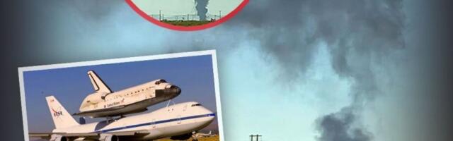 POTPUNI UŽAS! Američki bombarder SRUŠIO SE odmah po poletanju, osam članova posade POGINULO - od moćne letelice ostala SPALJENA MRLJA! (FOTO, VIDEO)