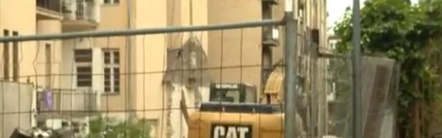 Stanari ponovo blokirali ulaz u sporno gradilište u Kneza Miloša