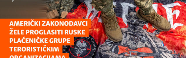 Američki zakonodavci žele proglasiti ruske plaćeničke grupe terorističkim organizacijama