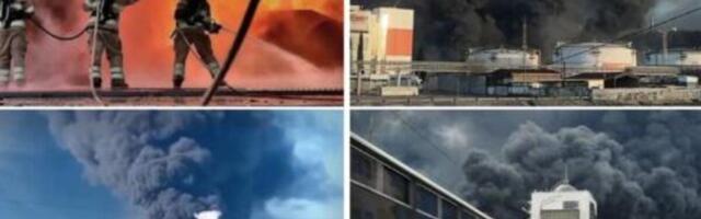 NAFTA SE IZLILA U REKU, ULICE HITNO EVAKUISANE: Vanredno stanje u ovom ruskom gradu, Ukrajinci urnisali rafineriju!