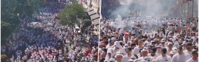 OGLASIO SE VUČIĆ POVODOM SKUPA "SRBIJA, JEDNA PORODICA!" Objavio kadrove REKE ljudi u prestonici i najavio SPEKTAKL: "Hvala Srbijo!" (FOTO)