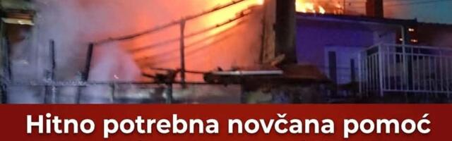 Porodica Stevanović iz Vranja, kojoj je izgorela kuća, traži pomoć da obnovi svoj dom