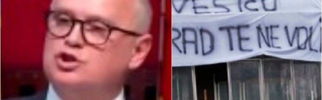 Građani poručili: Vesiću, Beograd te ne voli! (FOTO)