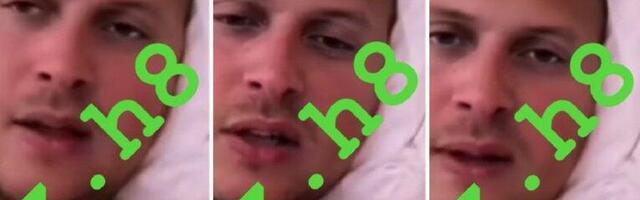 OSVANUO KARIĆEV ŠOK SNIMAK IZ KREVETA! Gleda u kameru i priča grozote o Šaviji! (VIDEO)