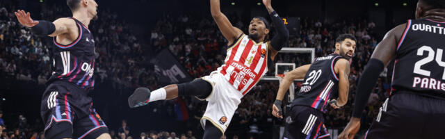 Evo kako izgleda tabela Evrolige užasne partije Zvezde u Parizu