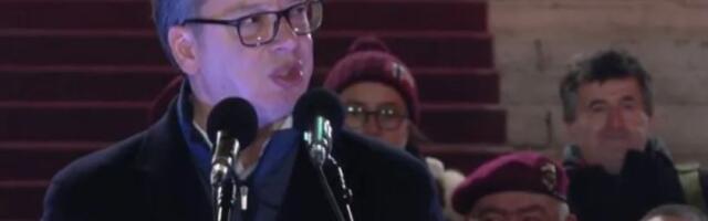 Vučić u Ćacilendu: Slomili smo obojenu revoluciju - ljudi koji su boravili ovde su odbranili državu i ušli u istoriju