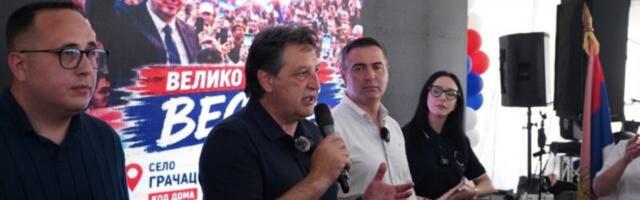 SJAJAN DAN U GRAČACU: Više od 1.500 ljudi uz Srbiju koja pobeđuje (FOTO)