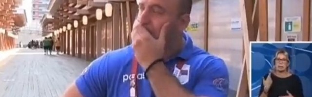 "Teško je, teško!" Naš paraolimpijac slomljen i uplakan (VIDEO)
