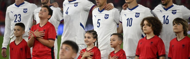 VELIKI SKANDAL U TIRANI! UEFA se hitno oglasila, šiptari puštali pesmu o koljaču Srba! (VIDEO)
