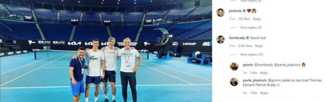 Ogromna podrška Novaku: Brejdi, Pato, Mirotić, Pjanić, Rakitić, Pospišil, Lovren, Bagdatis...