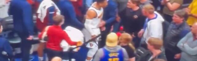 DENVER IZGUBIO ZBOG NJEGA, POSLE MEČA UŠAO U SKOB SA NAVIJAČIMA: Neslavno veče za bivšeg MVP-ja! (VIDEO)