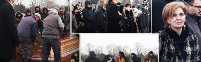 Sahranjen Ljuba Ninković: Suze, pesma i emotivan govor Bode Ninkovića (FOTO/VIDEO)