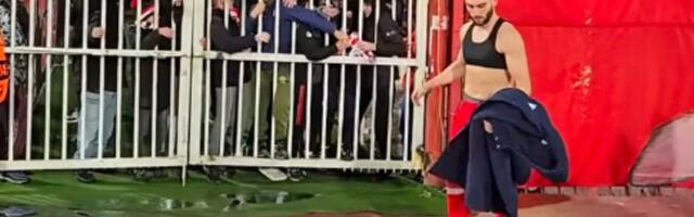 Veliki gest fudbalera Zvezde posle poraza i ispadanja od Lila, obradovao mališana na tribinama potezom
