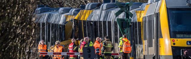 DIREKTAN SUDAR VOZOVA U DANSKOJ! Velika železnička nesreća blizu Kopenhagena, policija objavila procenu broja povređenih (FOTO)